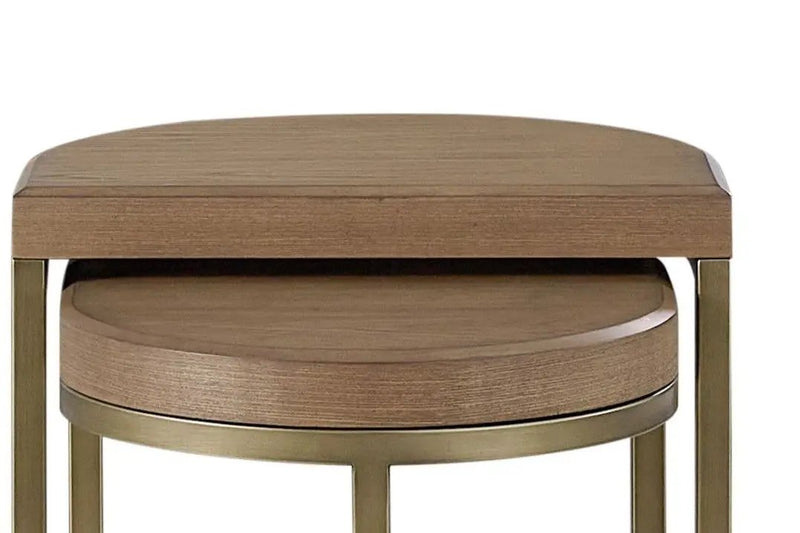 Nesting Tables - Light Brown by Unique Piece Furniture