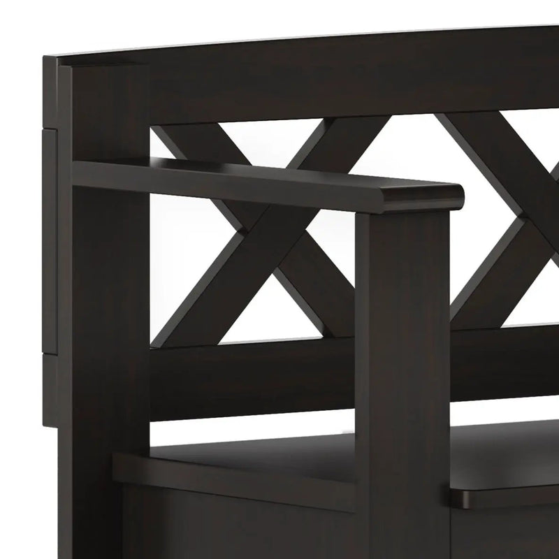 Amherst - Small Transitional Entryway Storage Bench by HouseOfZazla