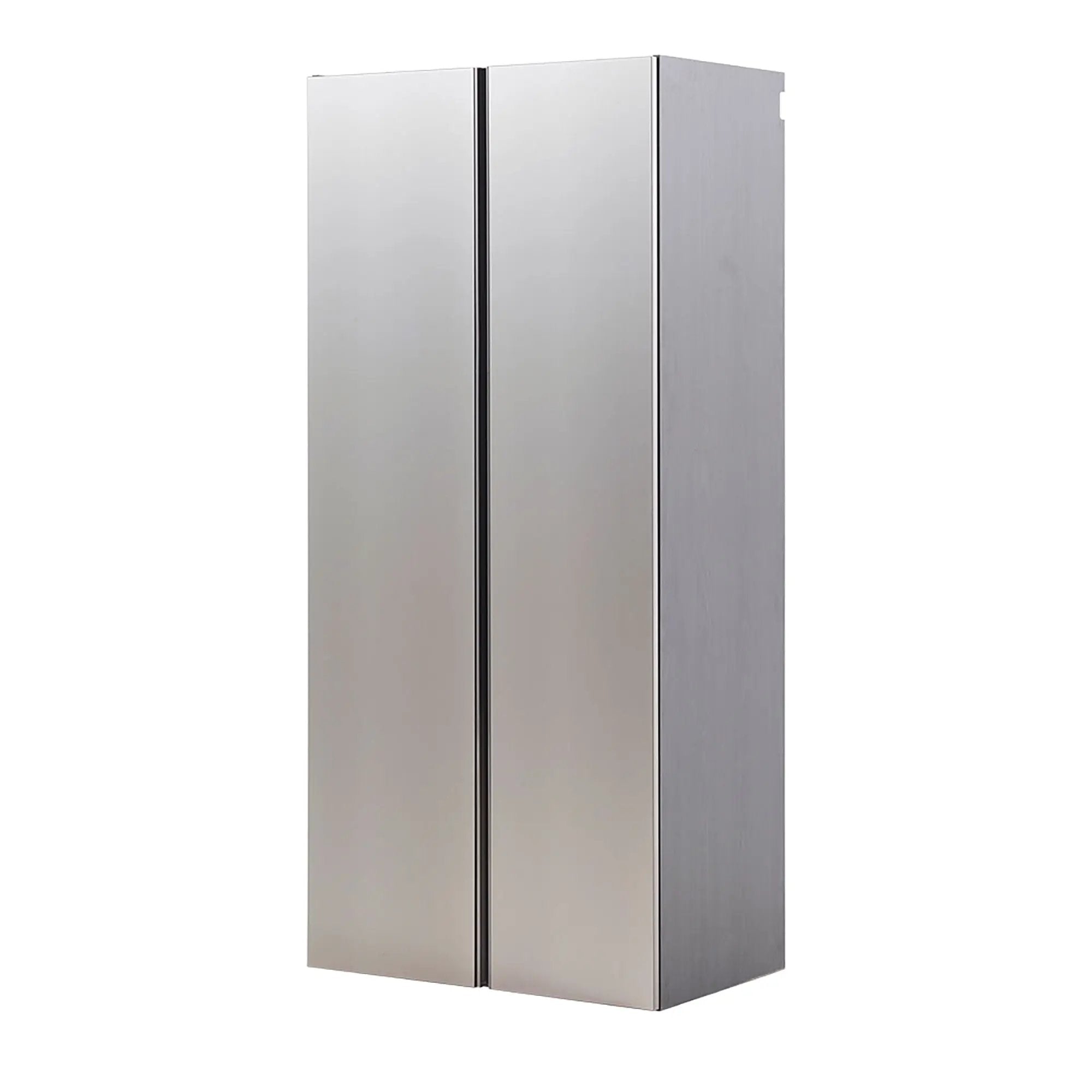 Nova Series - Garage Cabinet Set D, 3 Piece, Soft Closing, Wall Mounted - Metallic Gray by HouseOfZazla