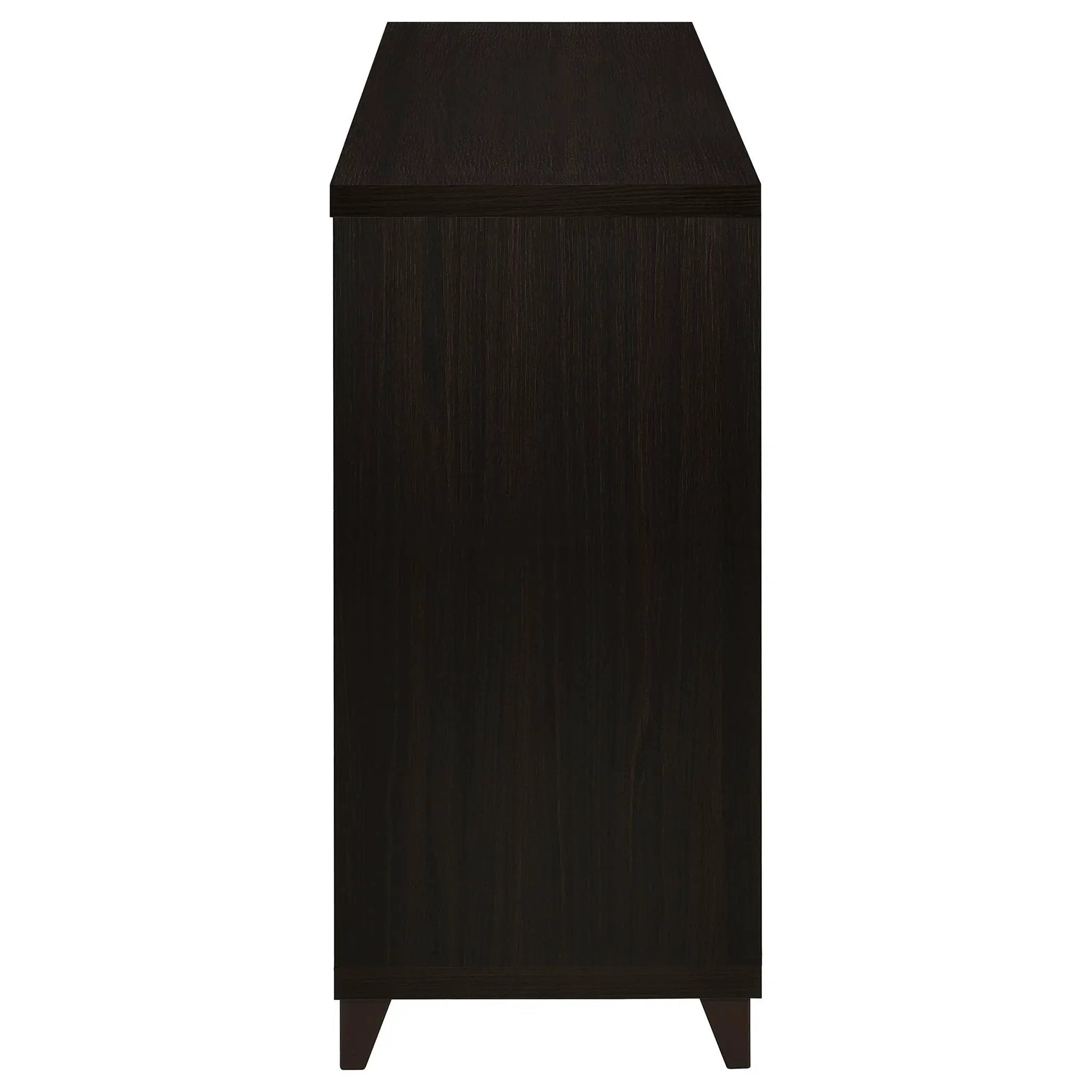Nyler - 3 Drawer Rectangular TV Console - Cappuccino
