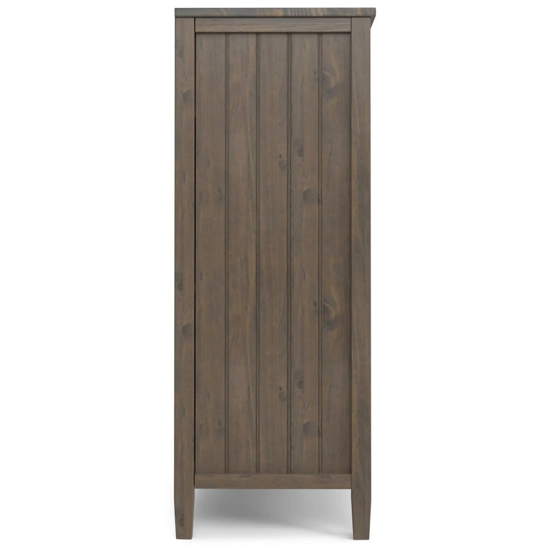 Lev - Medium Storage Cabinet - Smoky Brown by Unique Piece Furniture