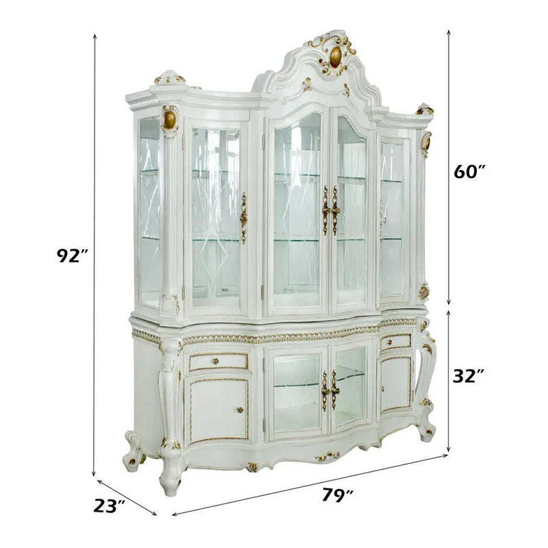 Picardy - Hutch & Buffet by Unique Piece Furniture