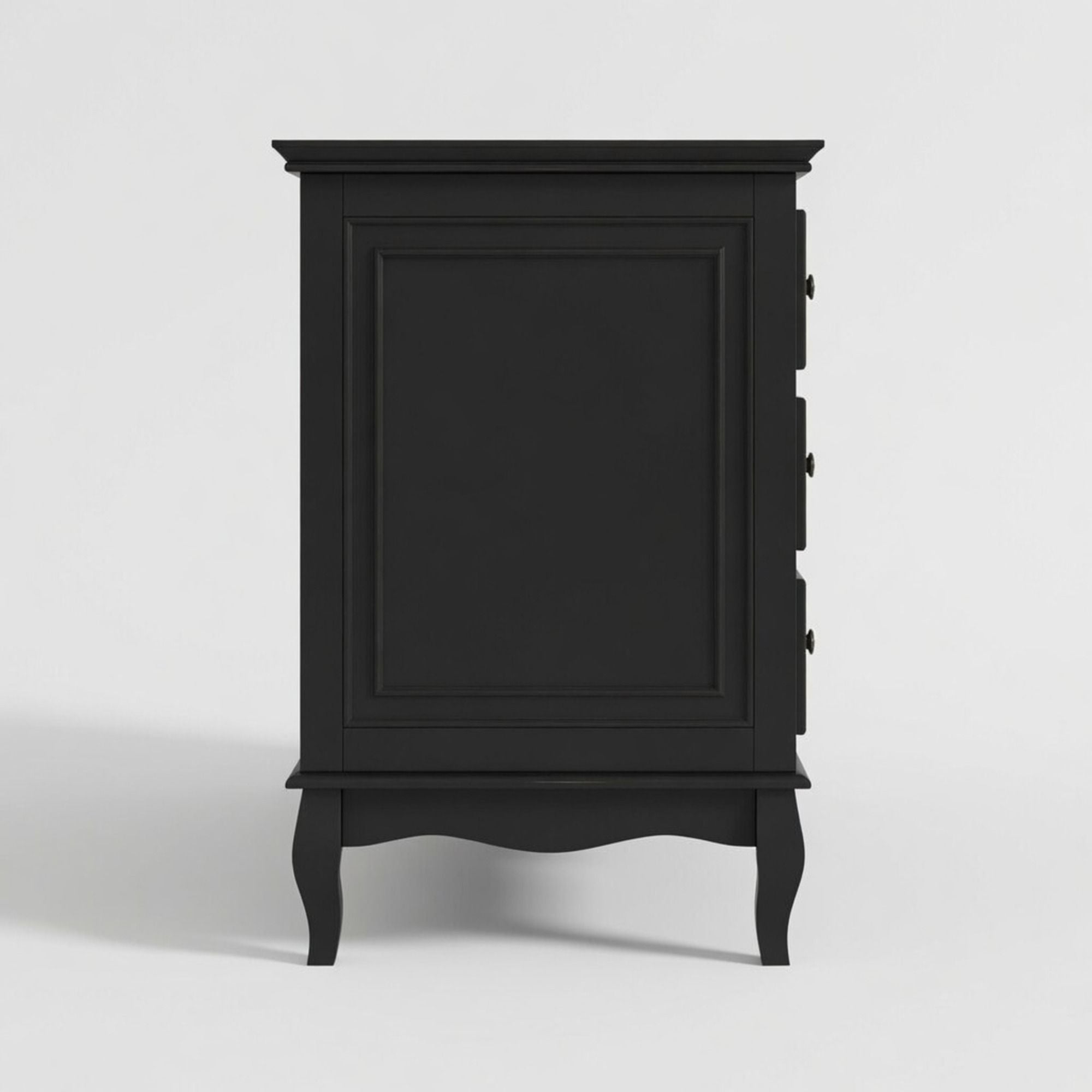 7 Drawer Dresser, Storage Chest - Black by HouseOfZazla
