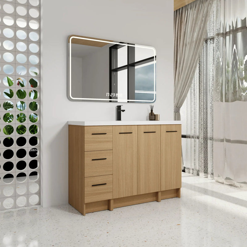 Floating Bathroom Vanity With Sink, Modular Cabinet by Unique Piece Furniture