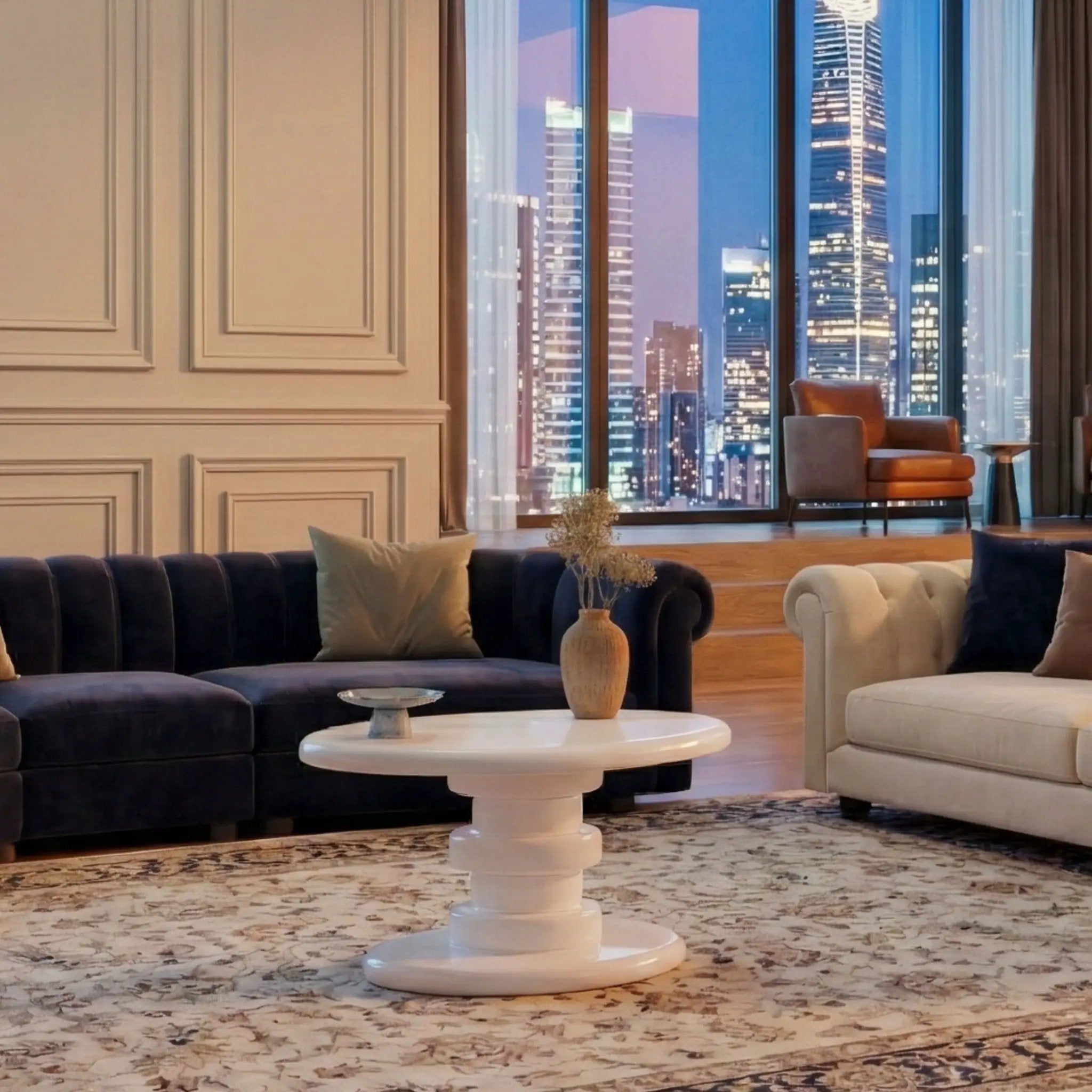 Cobblestone End Table by Unique Piece Furniture
