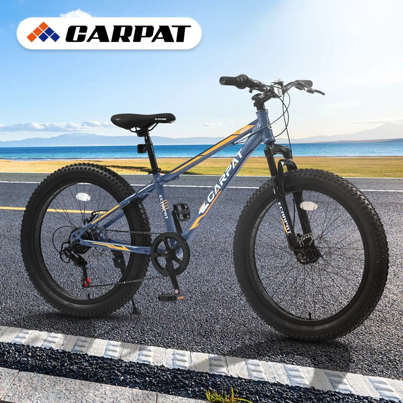 Elecony 24 Inch Fat Tire Mountain Bike by HouseOfZazla