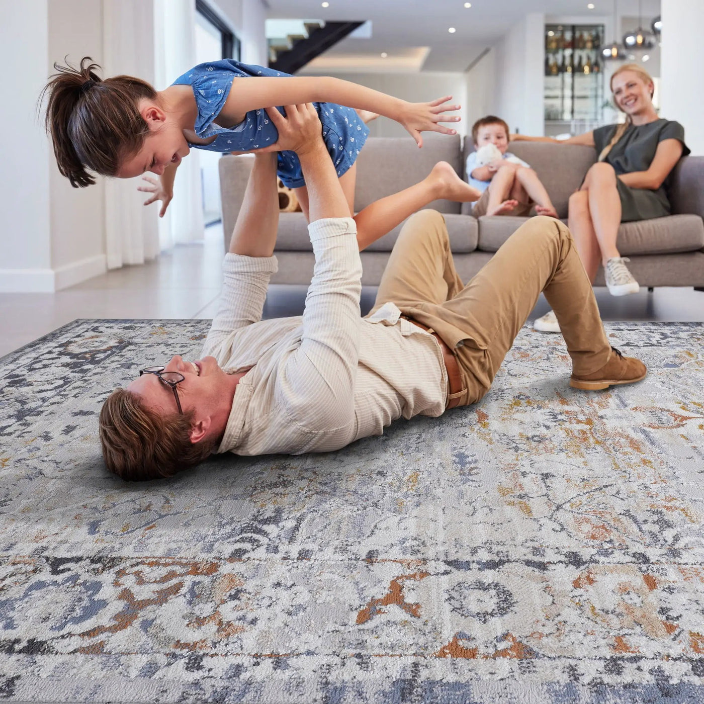 Payas - Trendy Traditional Area Rug by HouseOfZazla