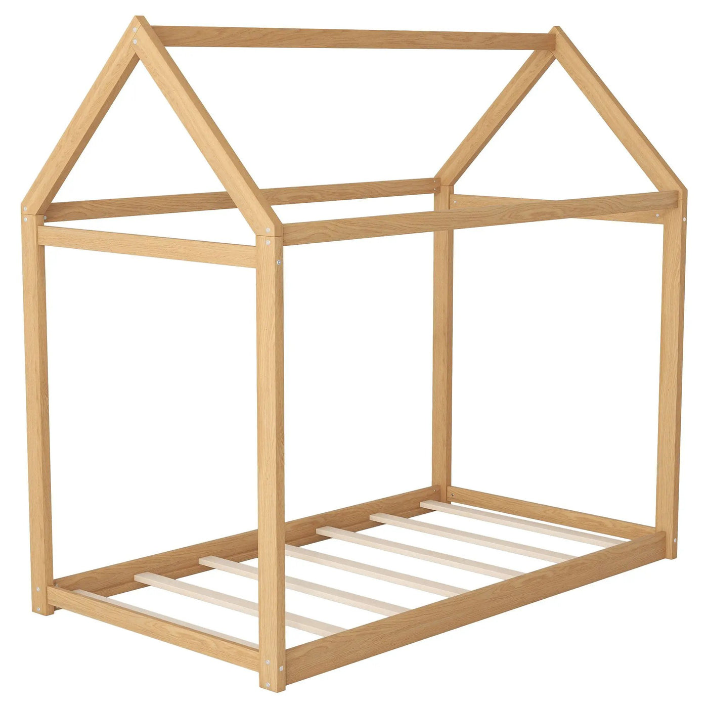 Wooden House Shaped Bed by HouseOfZazla