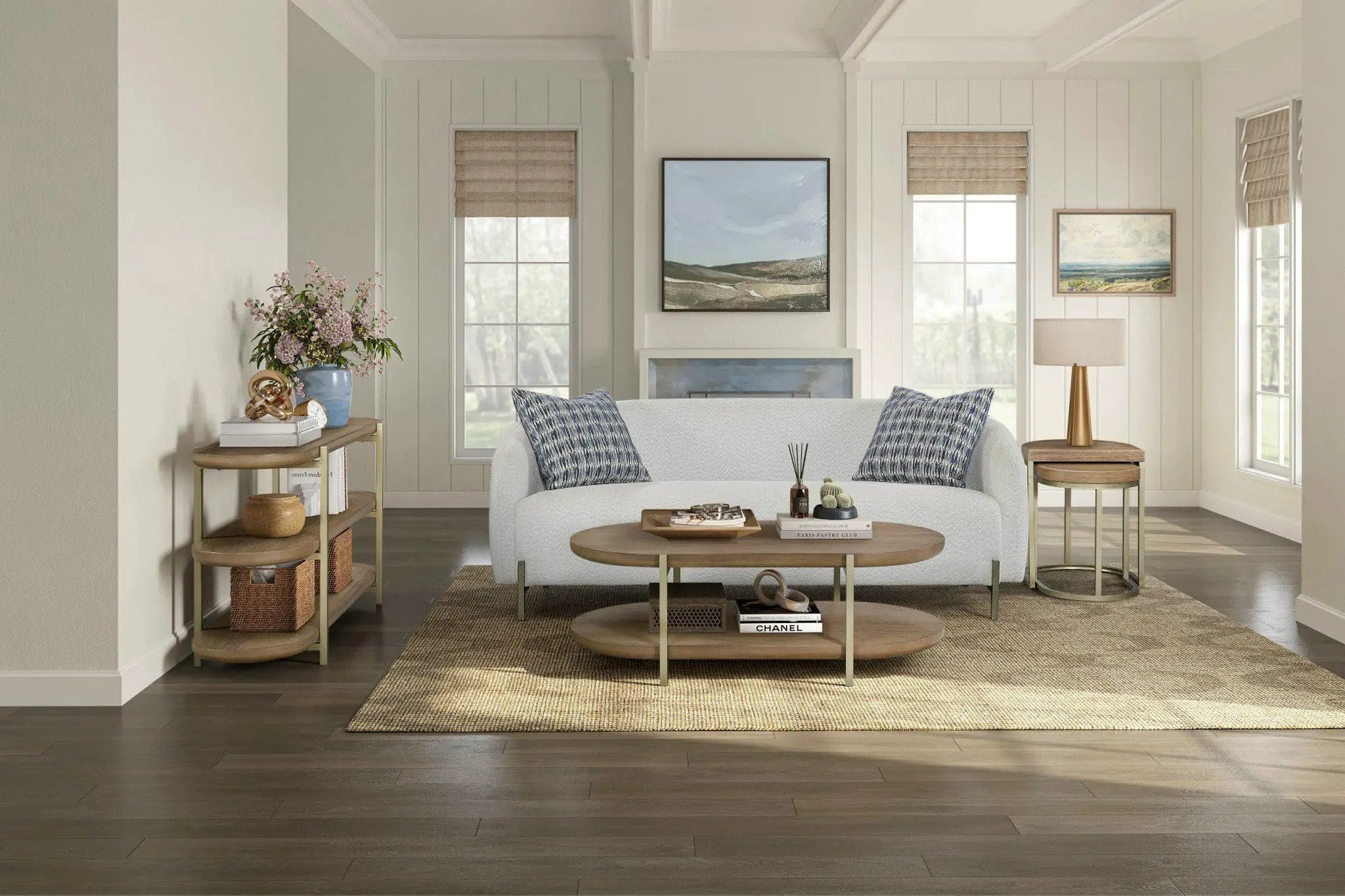 Console Table - Light Brown by Unique Piece Furniture