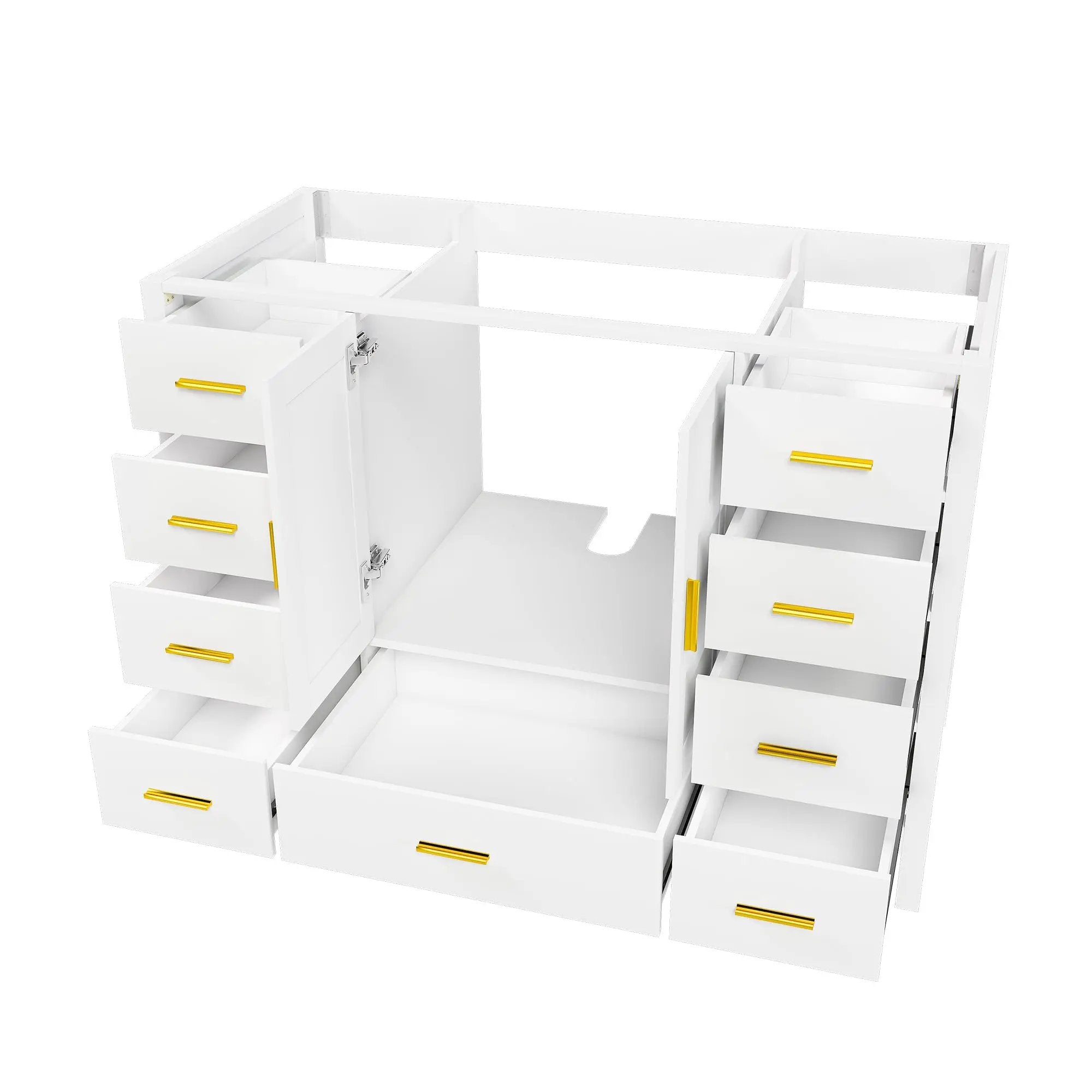 48" Bathroom Vanity Base Cabinet by HouseOfZazla