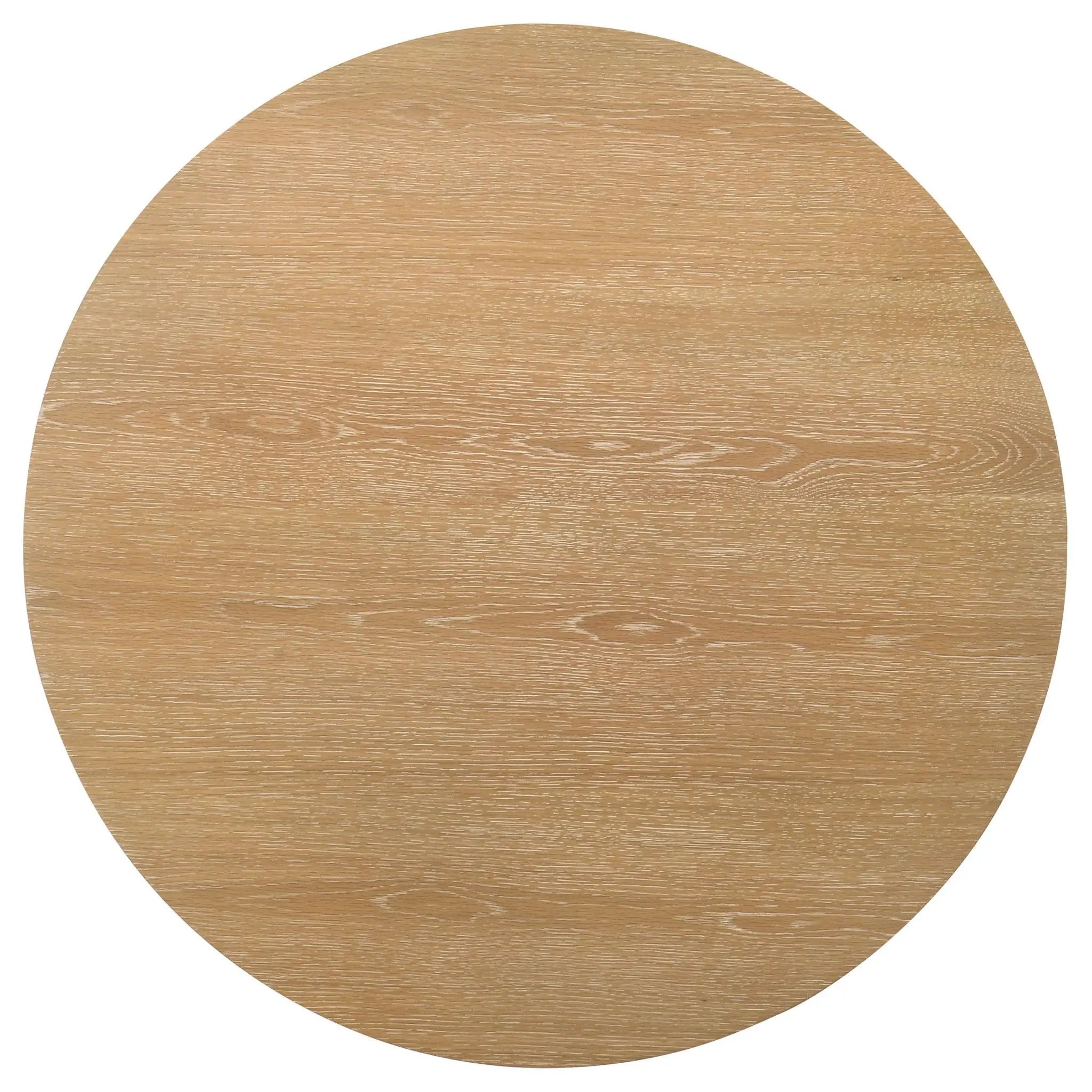 Ottowa 36-inch Round Wood Cocktail Coffee Table Light Oak by Unique Piece Furniture