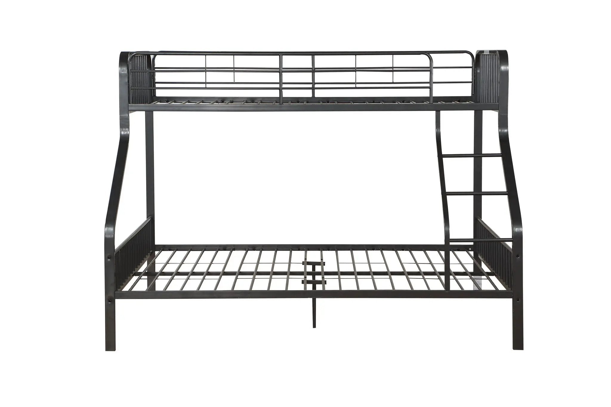 Caius - Twin Long Queen Bunk Bed - Gun by Unique Piece Furniture