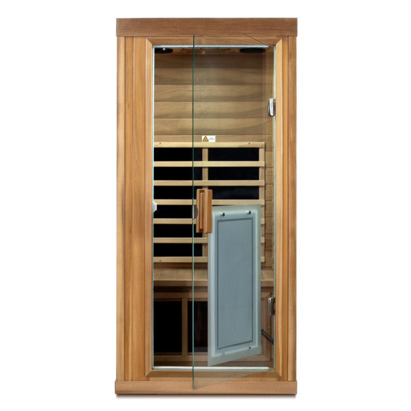 One Person Far Infrared Standard Indoor Sauna Room by HouseOfZazla