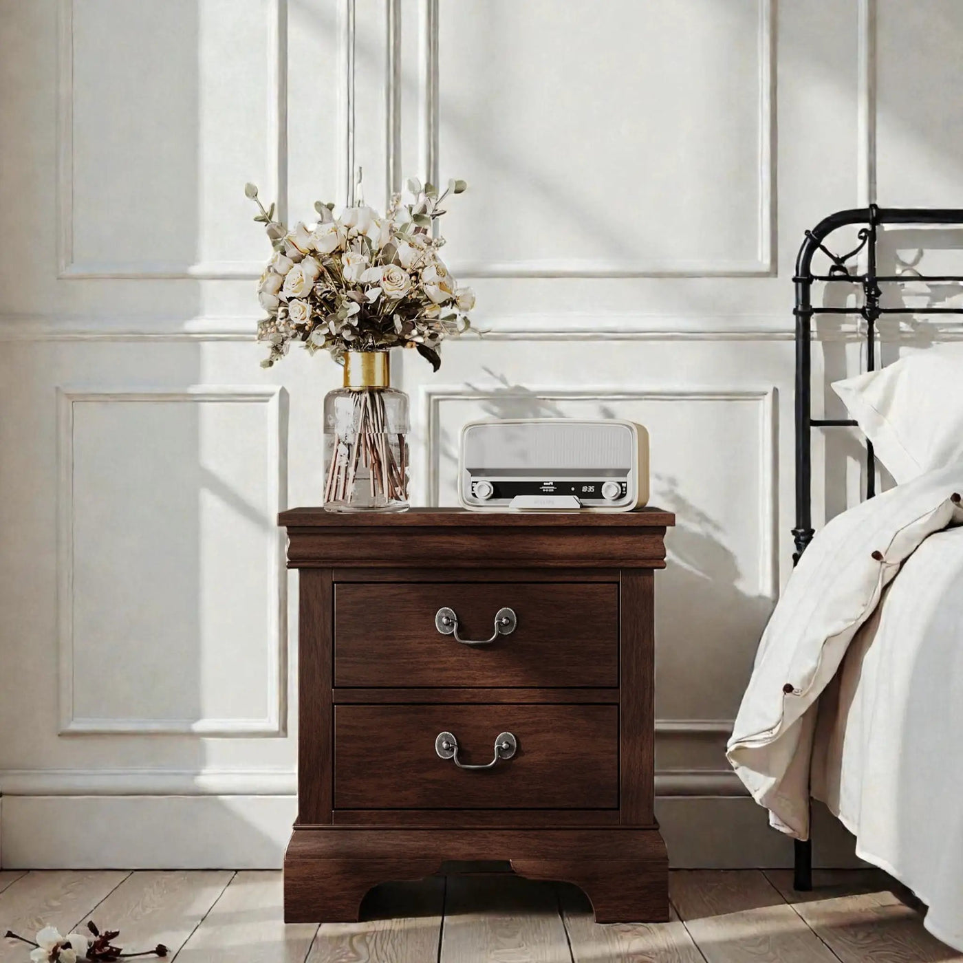 Nightstand With 2 Drawers by Unique Piece Furniture