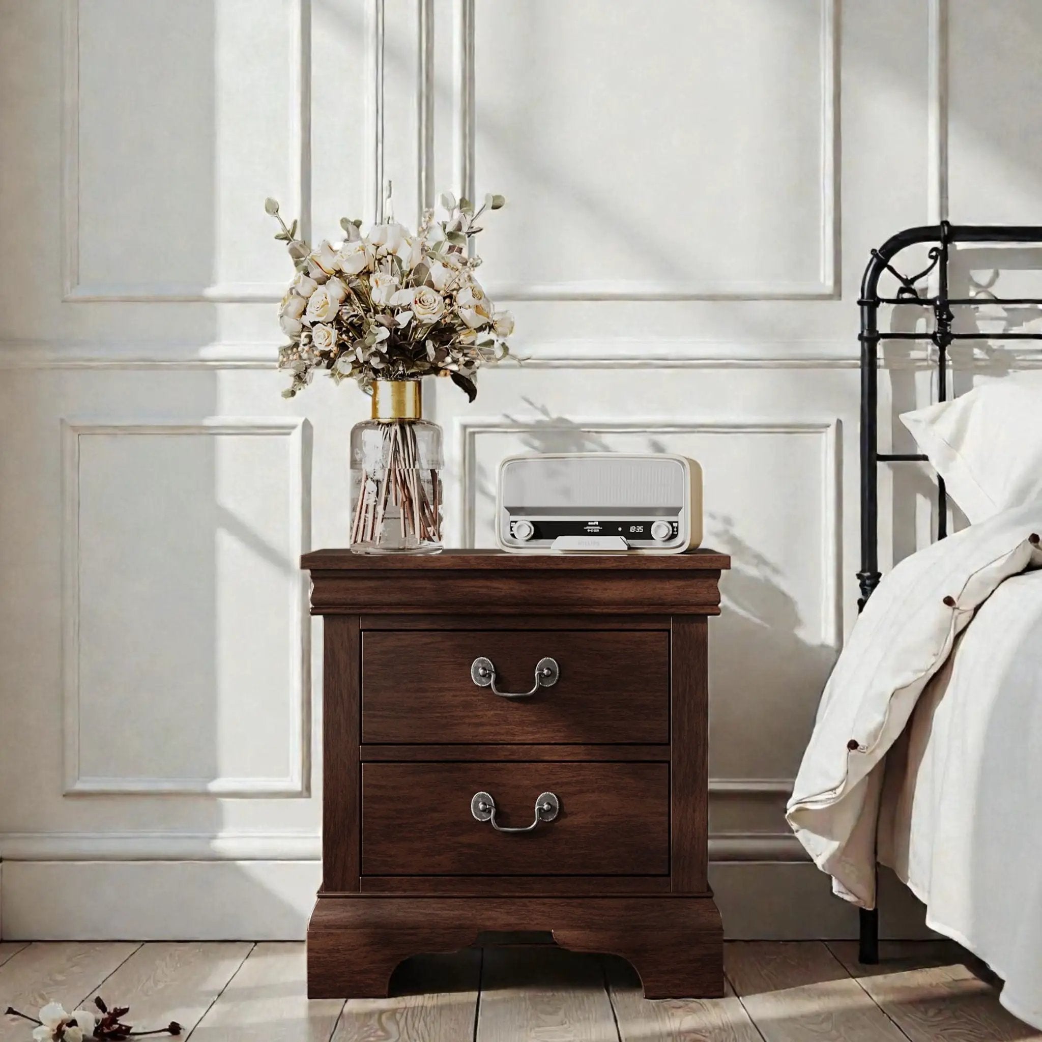 Nightstand With 2 Drawers by Unique Piece Furniture