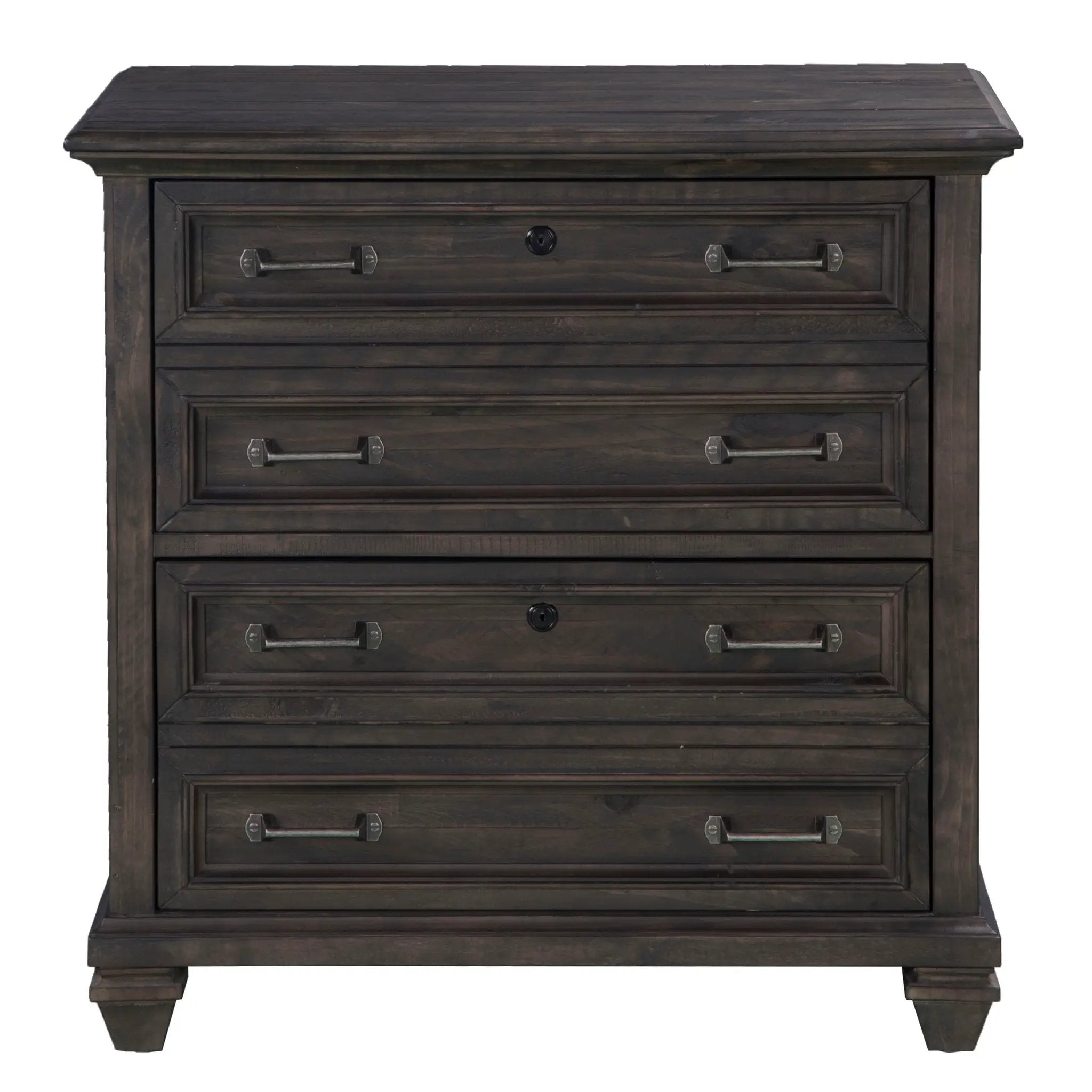 Sutton Place - Lateral File - Weathered Charcoal by Unique Piece Furniture