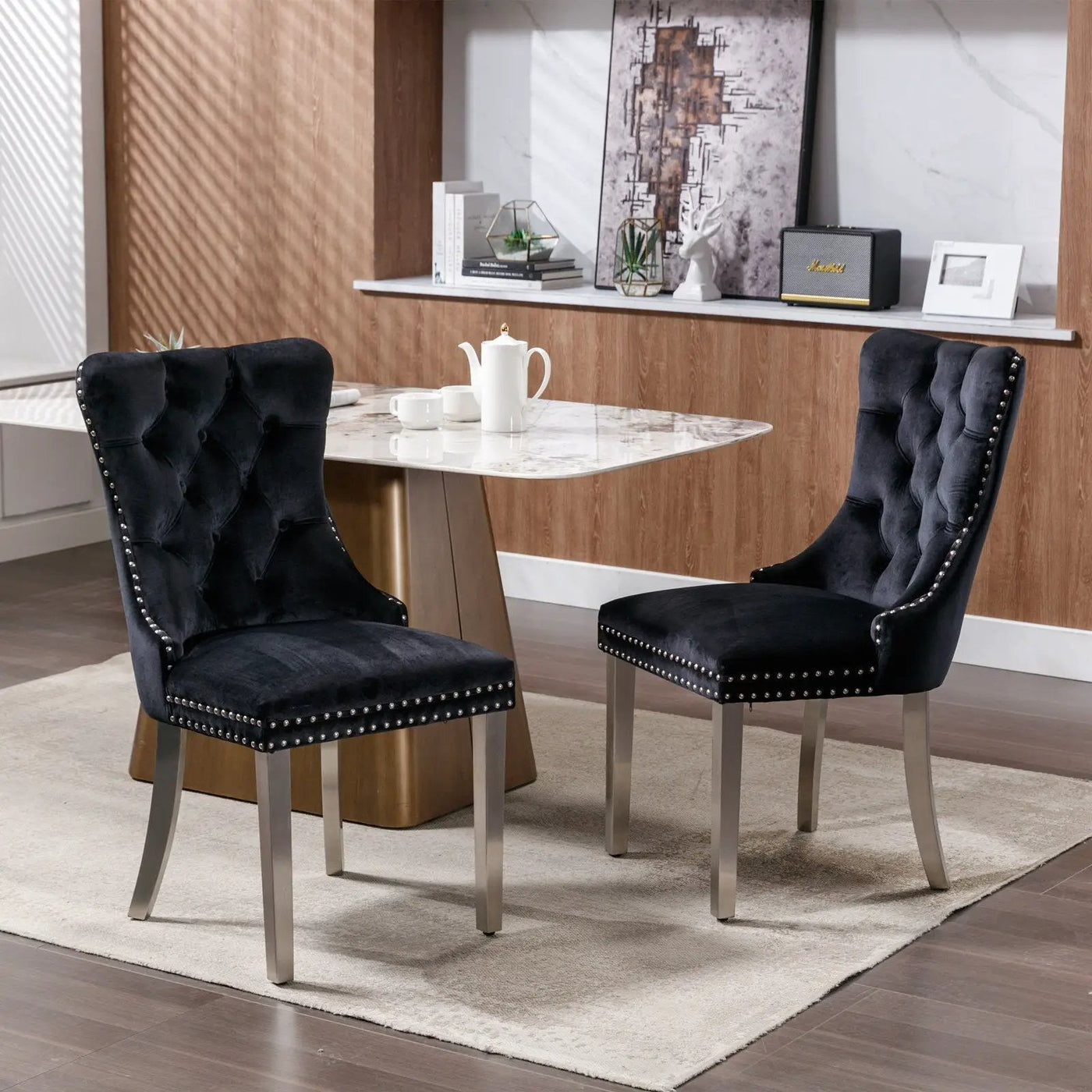 Nikki - Contemporary Upholstered Dining Chair (Set of 2) by Unique Piece Furniture