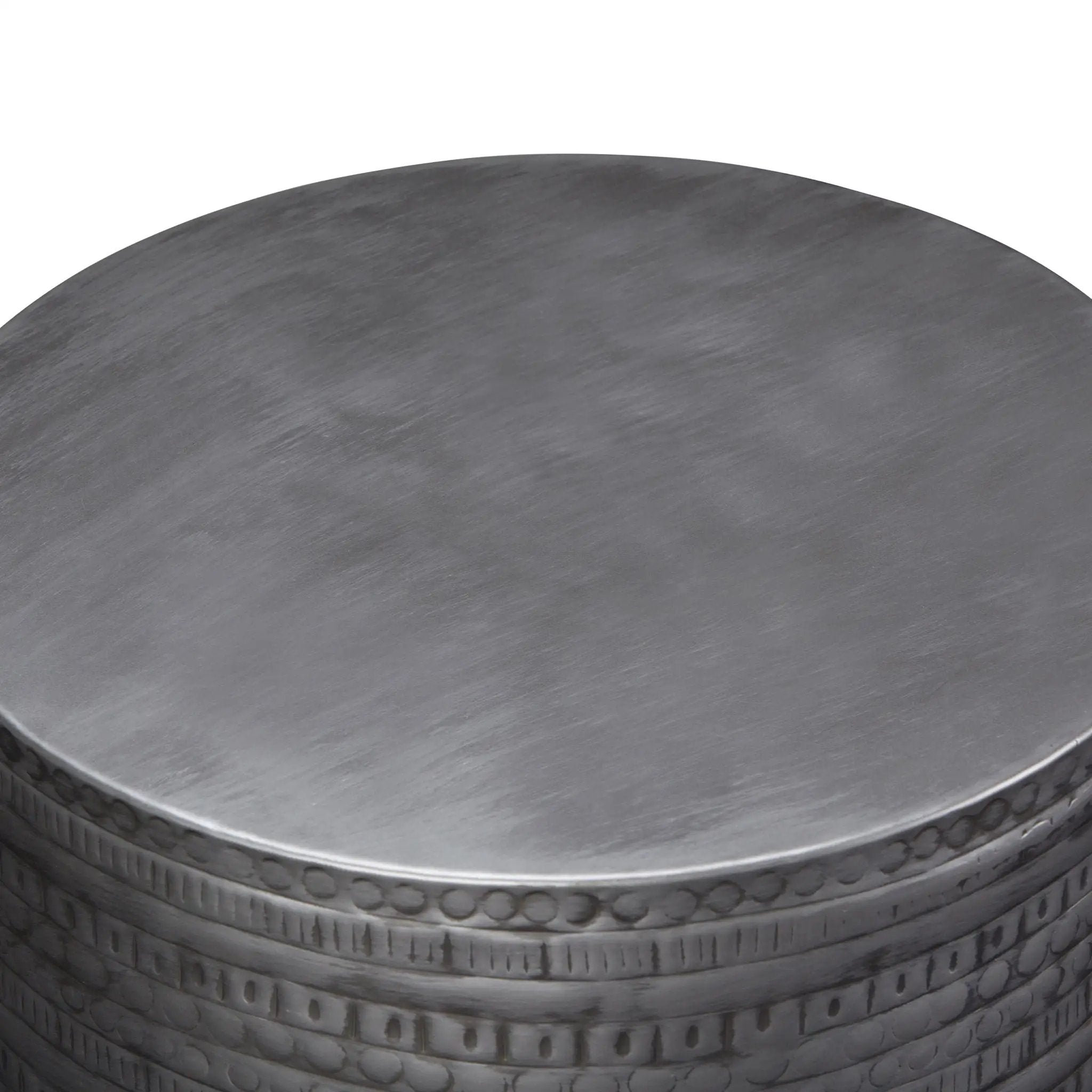 Johnsen - Handcrafted Large Metal Accent Table by Unique Piece Furniture