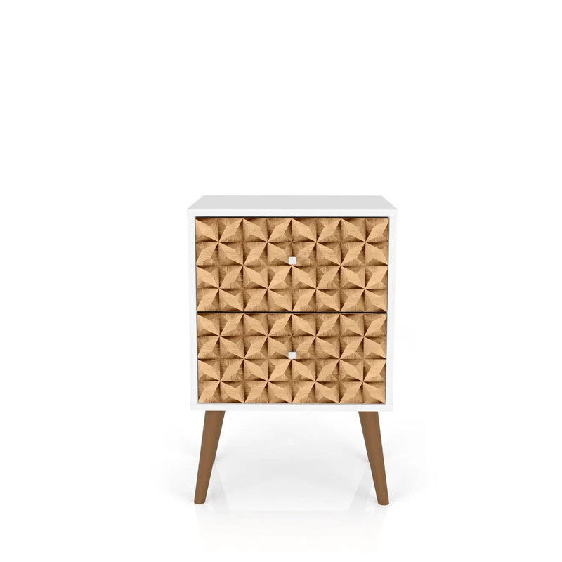 Liberty - Nightstand With 2 Drawers For Bedroom by HouseOfZazla