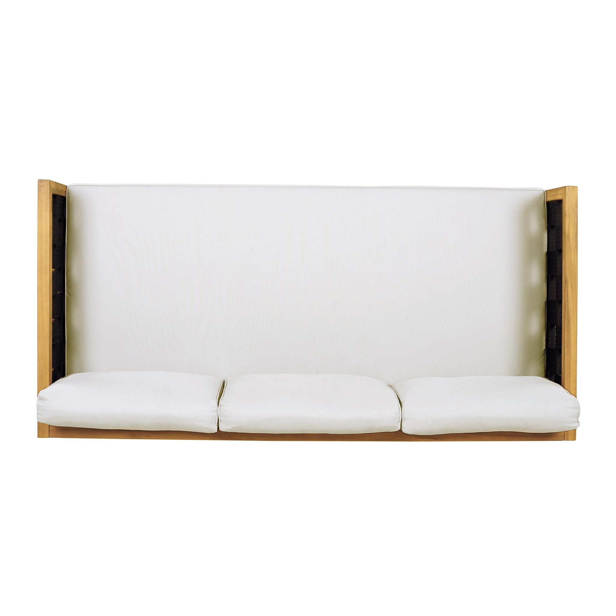 Luxury Acacia Wood Outdoor Daybed Set by HouseOfZazla