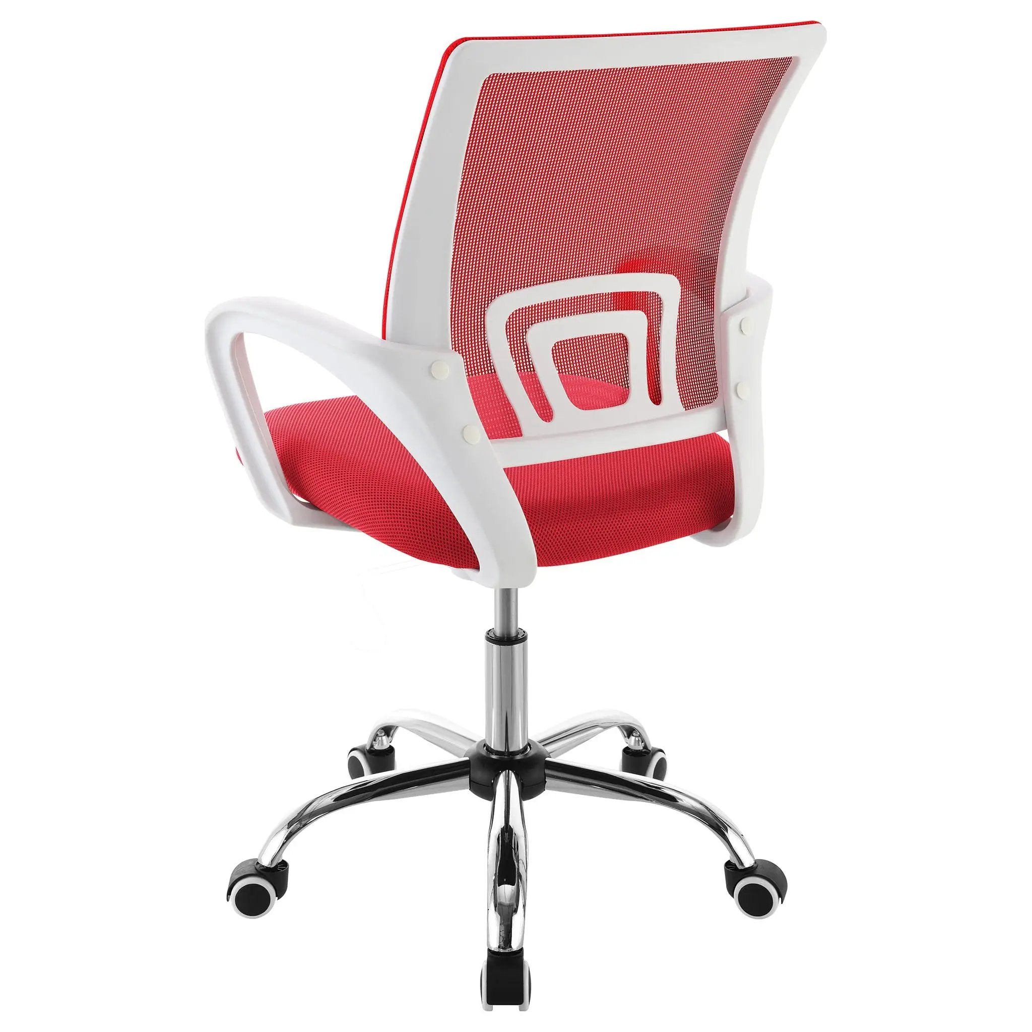 Felton Upholstered Adjustable Home Office Desk Chair Red by Unique Piece Furniture