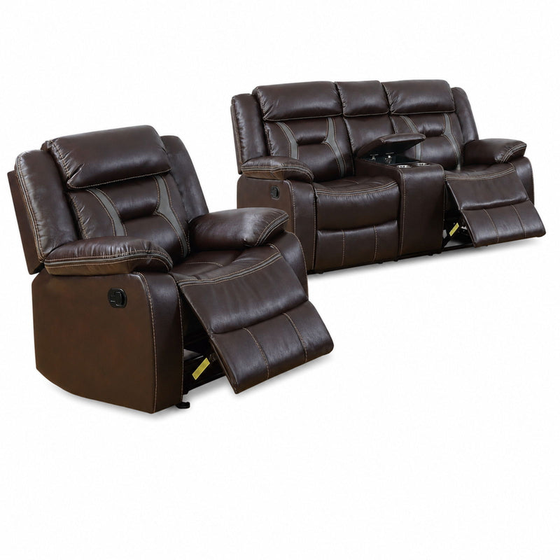 Living Room Set With Pillow Armrest And Tufted Backrest by HouseOfZazla