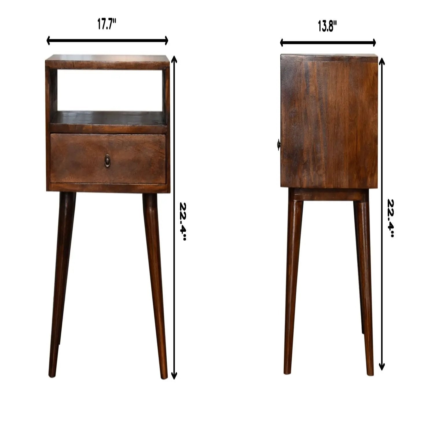 Nightstand - Chestnut by HouseOfZazla