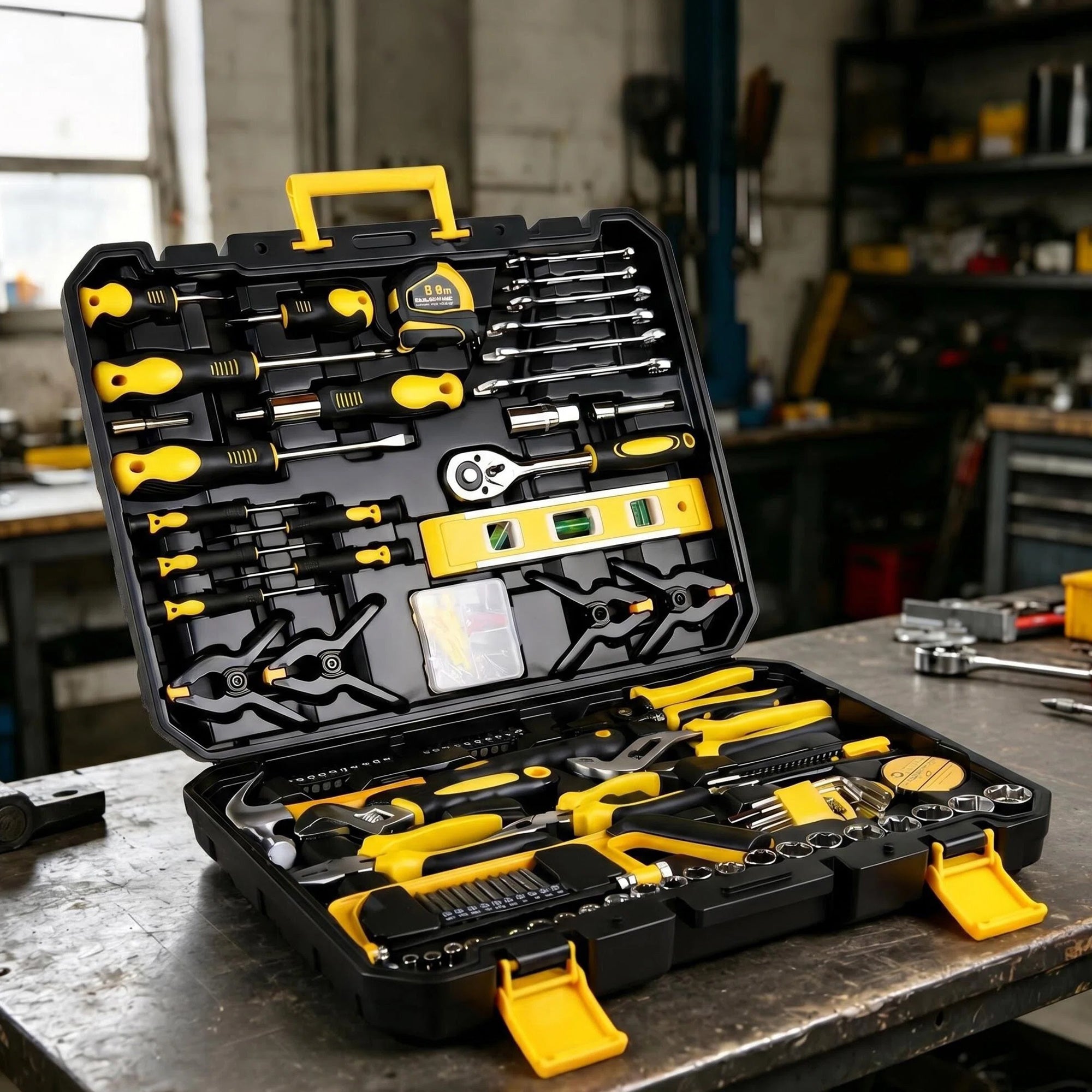 266-Piece Mechanics Tool Set with Durable Storage Case by HouseOfZazla