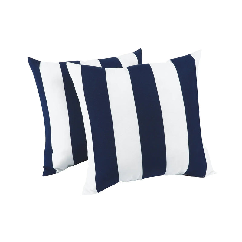 2 Pack Outdoor Pillow Covers 18x18 Inch by HouseOfZazla