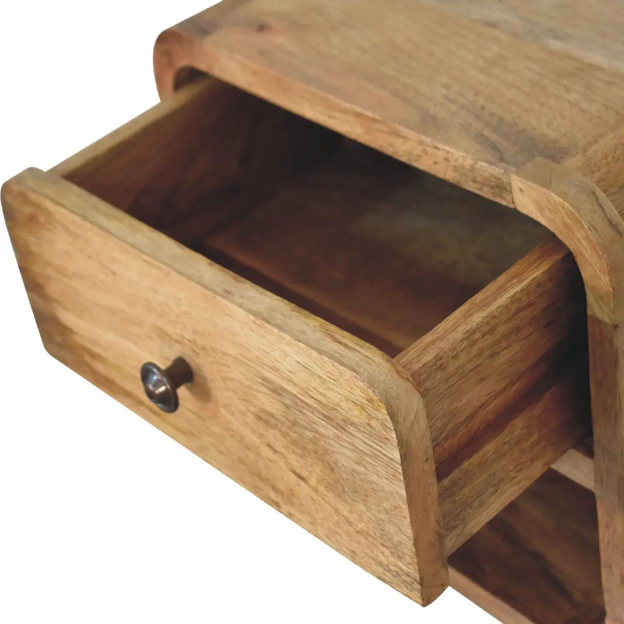 Mini Floating Open Bedside - Oak by HouseOfZazla