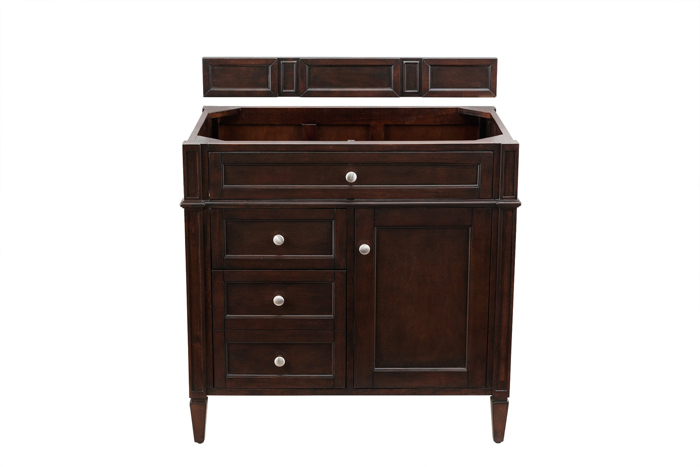 James Martin Brittany 36" Single Bathroom Vanity, Burnished Mahogany, view 14