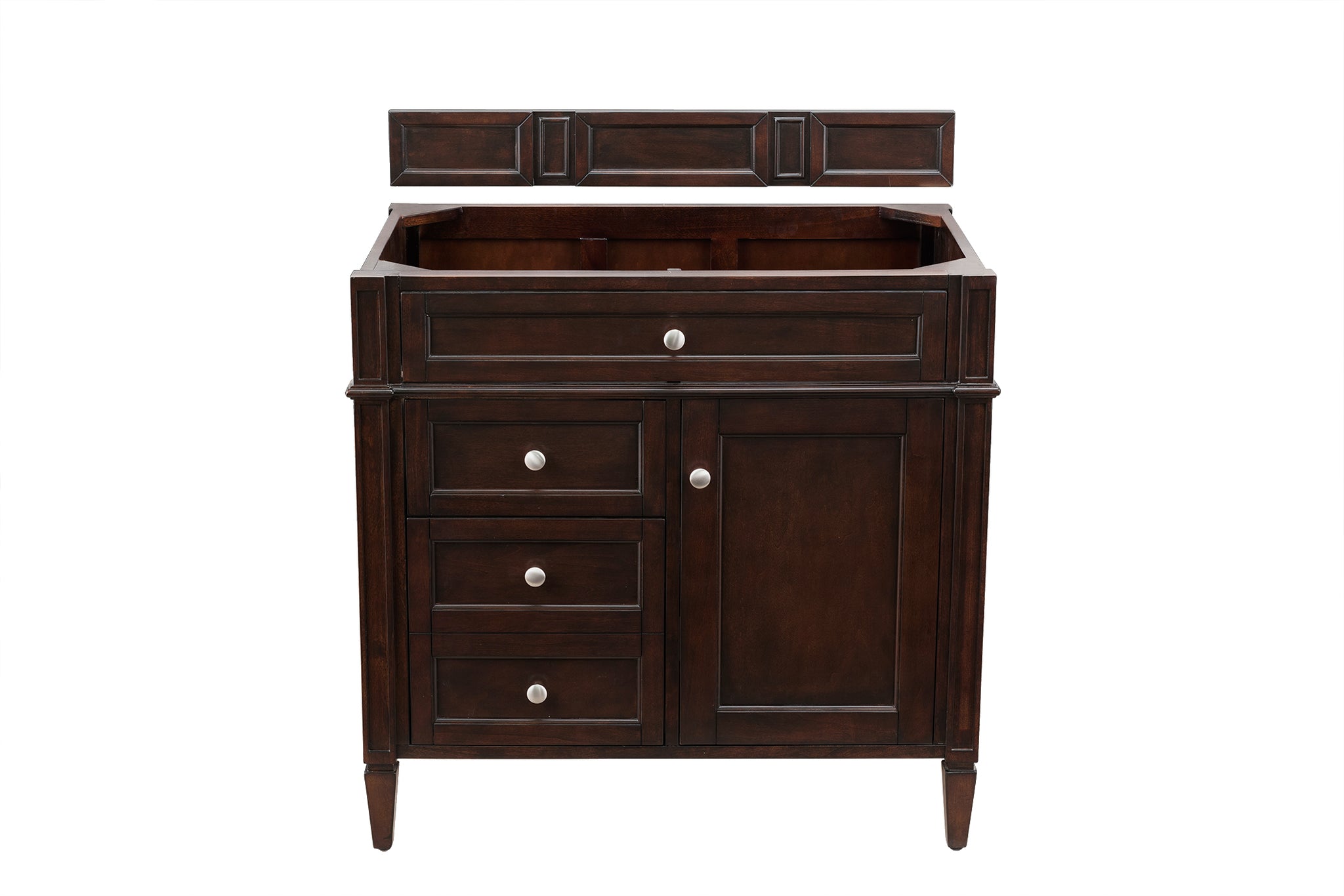 James Martin Brittany 36" Single Bathroom Vanity, Burnished Mahogany, view 14