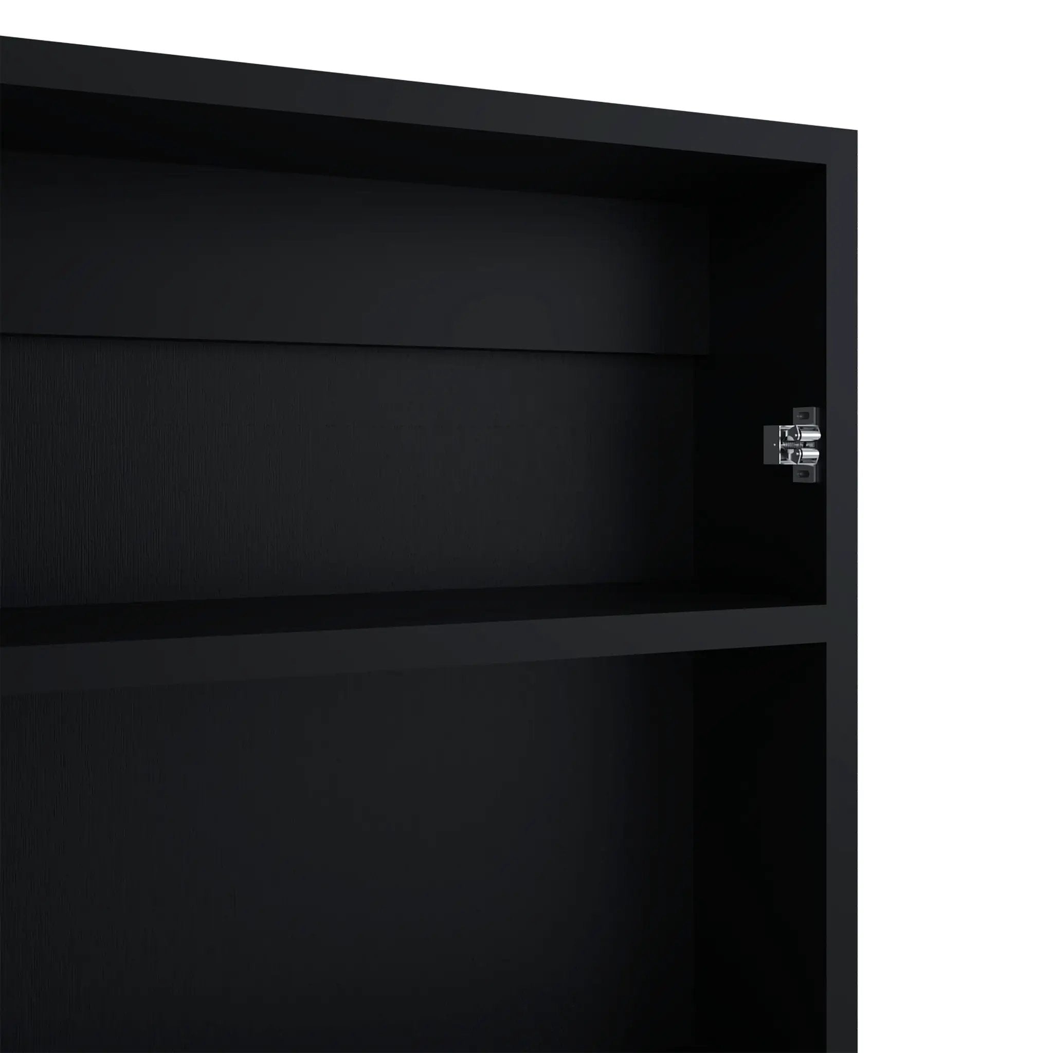 Medicine Cabinet 25.7" H, 1 Door, 3 Shelves, 1 Mirror by HouseOfZazla