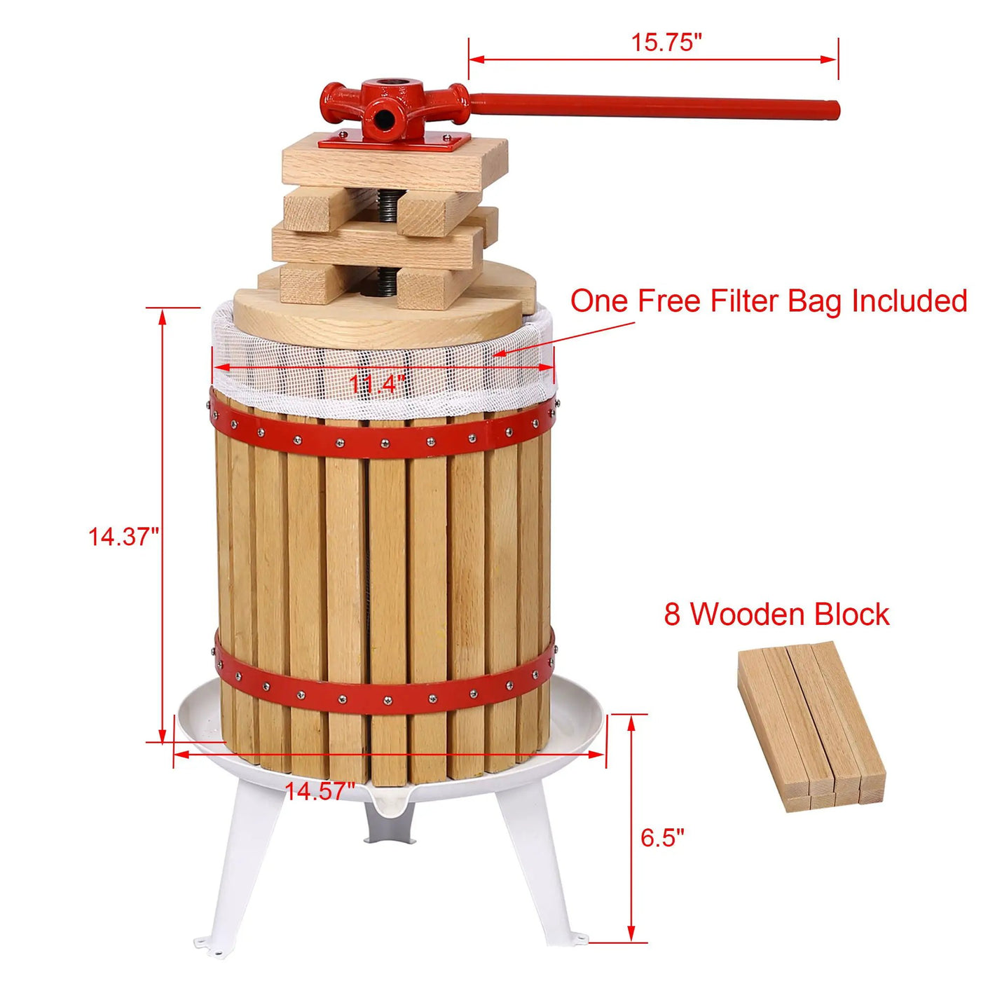 Fruit Wine Press Manual Juice Maker by HouseOfZazla