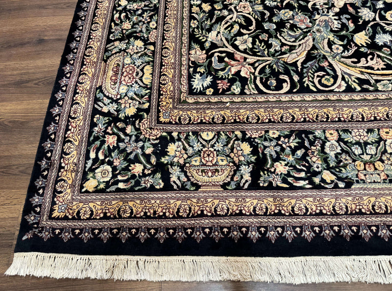 Pak Persian Rug 10x14, Elegant Floral Carpet, Fine 225 KPSI by Jewel Rugs