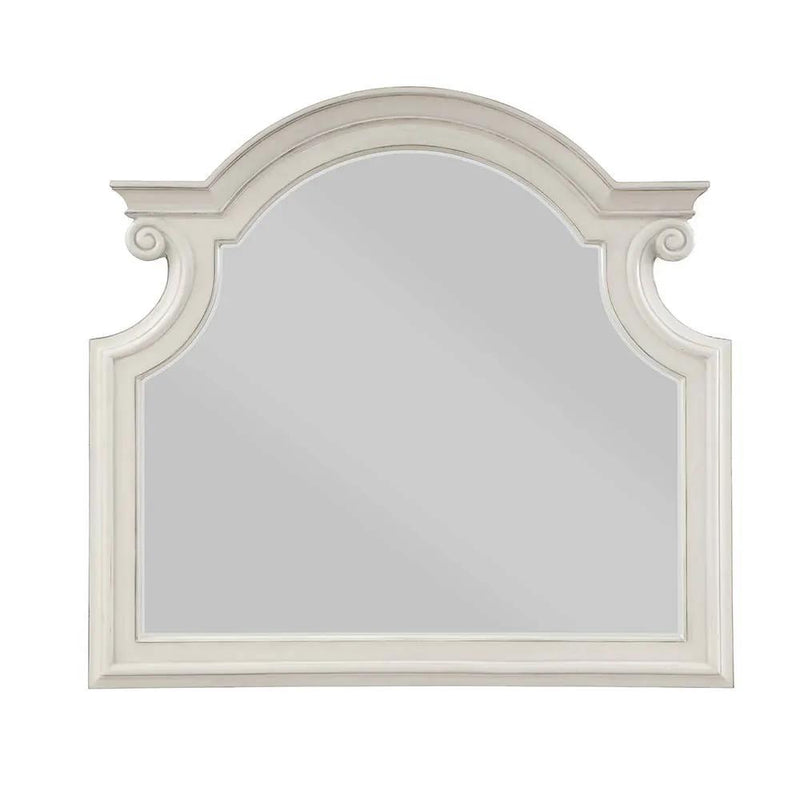 Florian - 46" Mirror - Antique White by Unique Piece Furniture