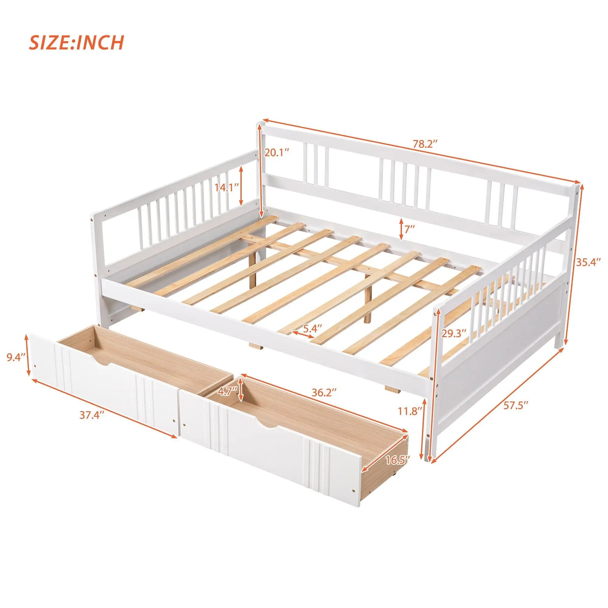 Multifunctional Modern Daybed