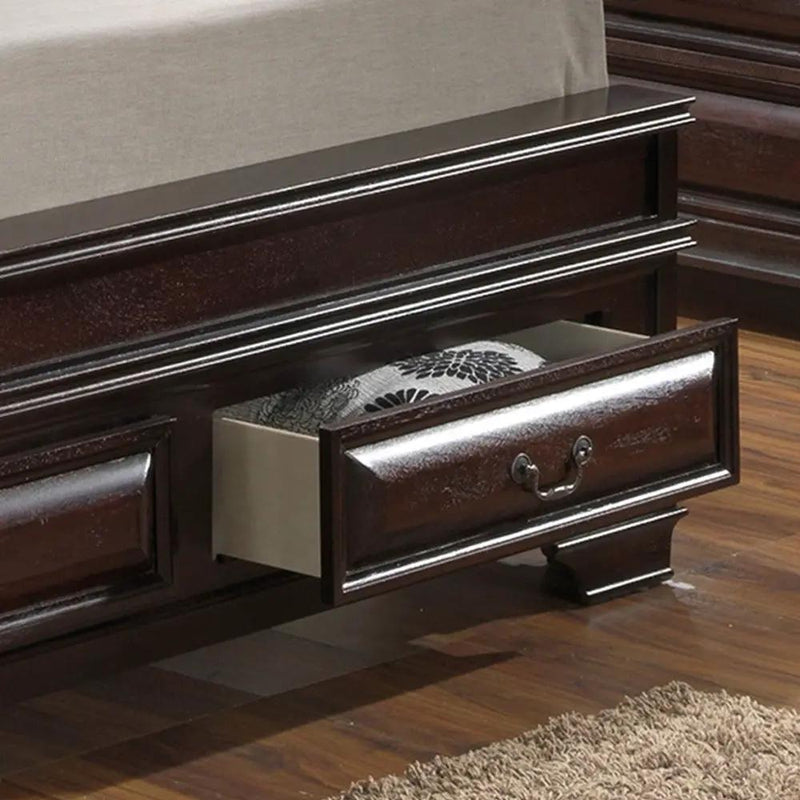 Storage Bed Elegant Transitional by Unique Piece Furniture