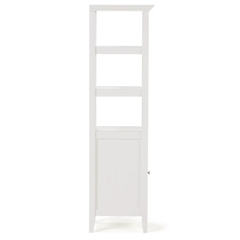Acadian - Bath Storage Tower - Pure White by Unique Piece Furniture