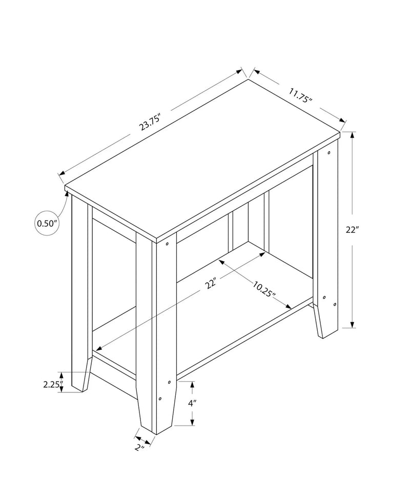 Accent Table, Side Transitional, Elegant Design by HouseOfZazla