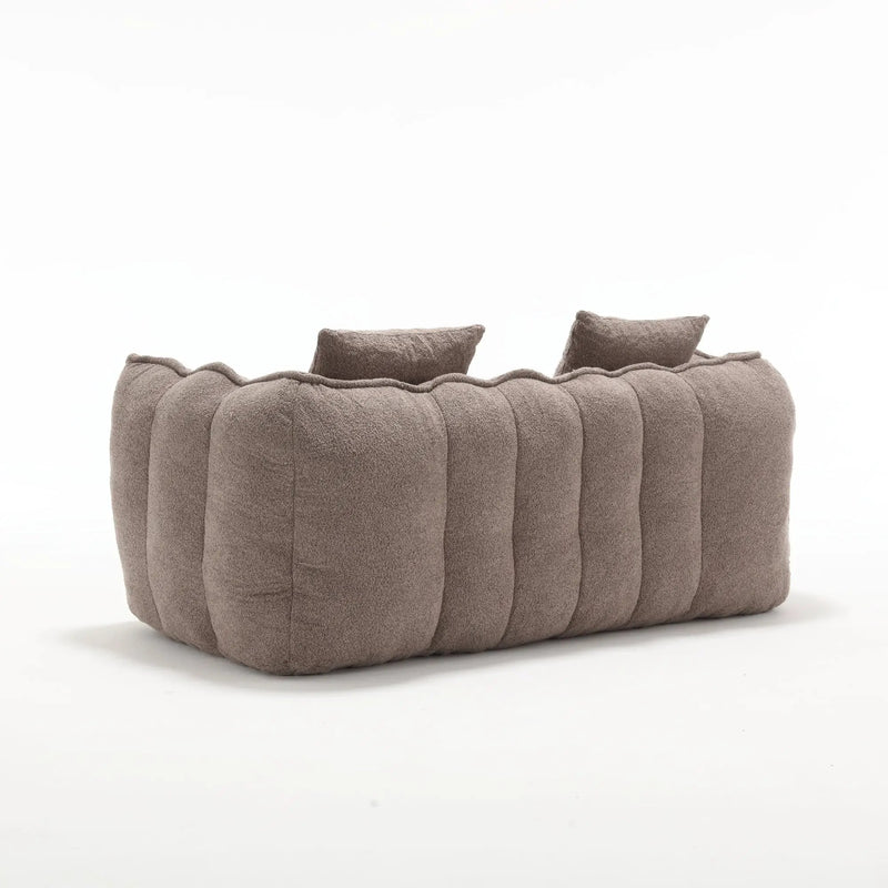 Cozy Beanbag Chair with High Resilience Foam Core by BLAKHOM