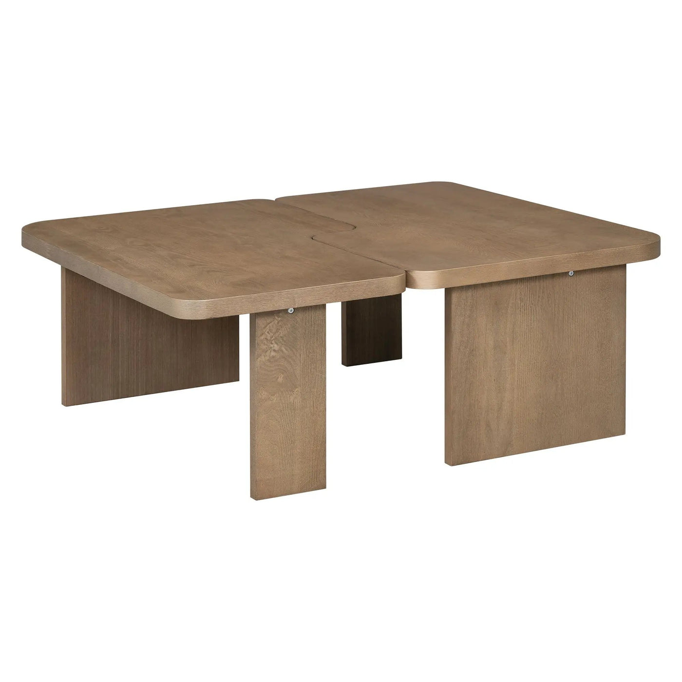 Modern Minimalist Coffee Table Set With Splicing Design by HouseOfZazla