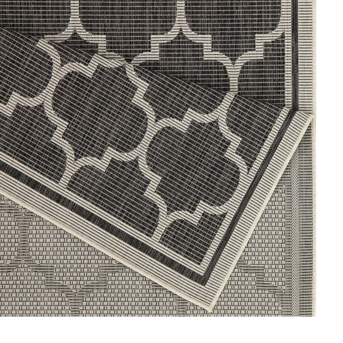 Sunshine GC_HAR2005 Anthracite 5 ft. 3 in. x 7 ft. 3 in. Area Rug by HouseOfZazla