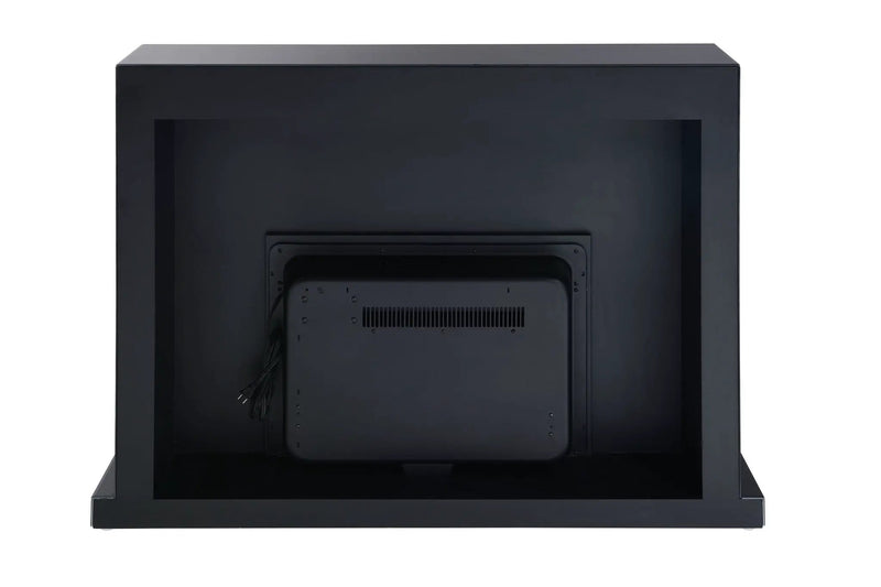 Drisana - Mirrored Fireplace - Black by Unique Piece Furniture