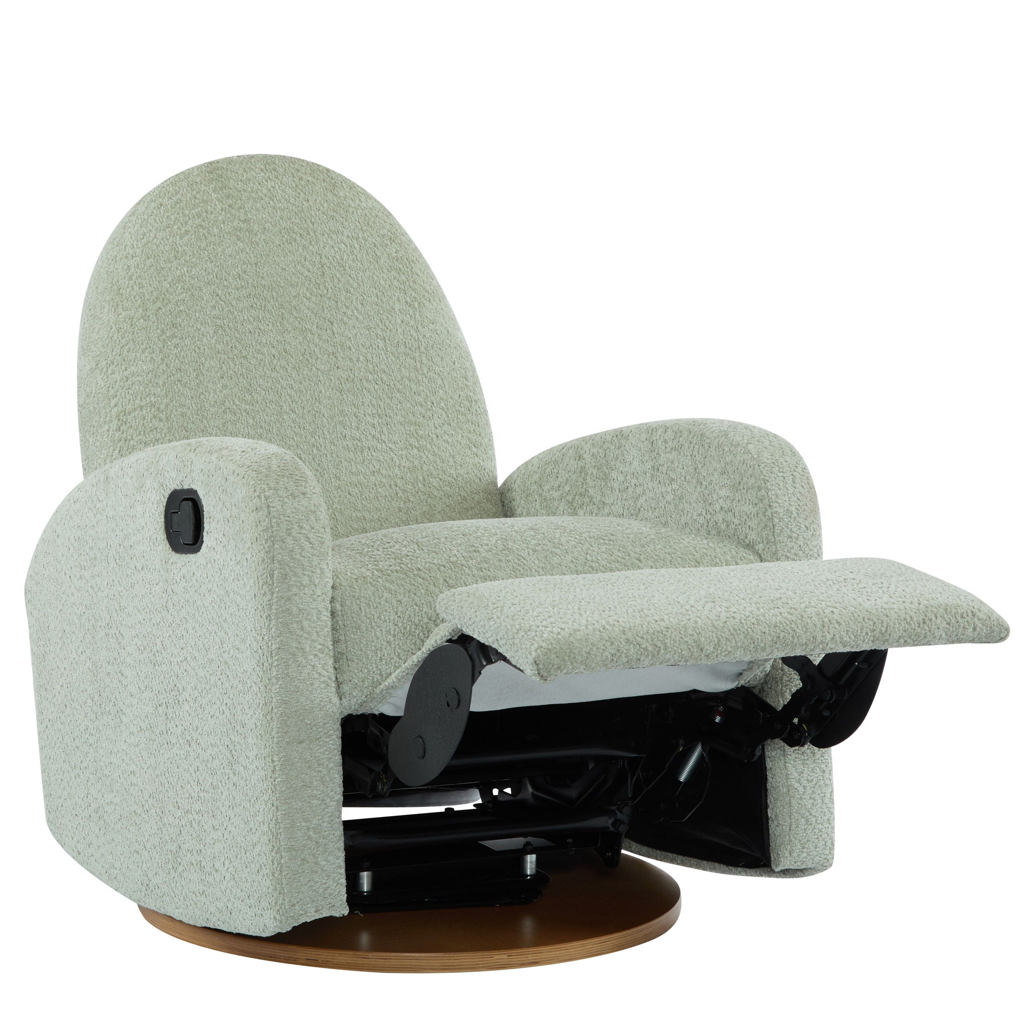 Contemporary 360 Swivel and Glider Recliner Chair by HouseOfZazla