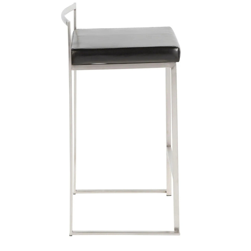 Fuji - Elegant Design Contemporary Stackable Counter Stool by HouseOfZazla