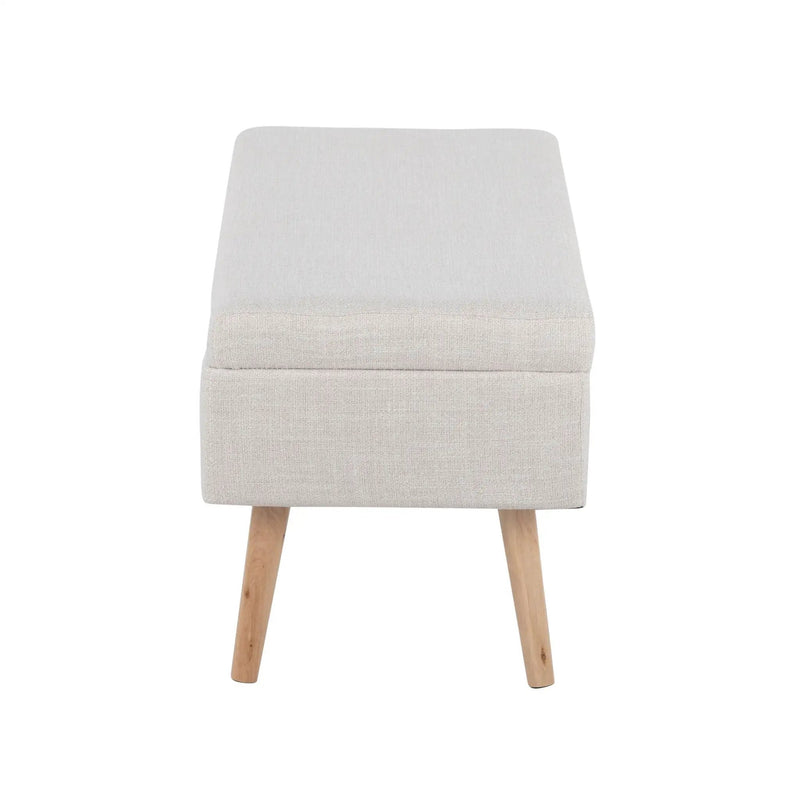 Versatile Storage Contemporary Bench by Unique Piece Furniture