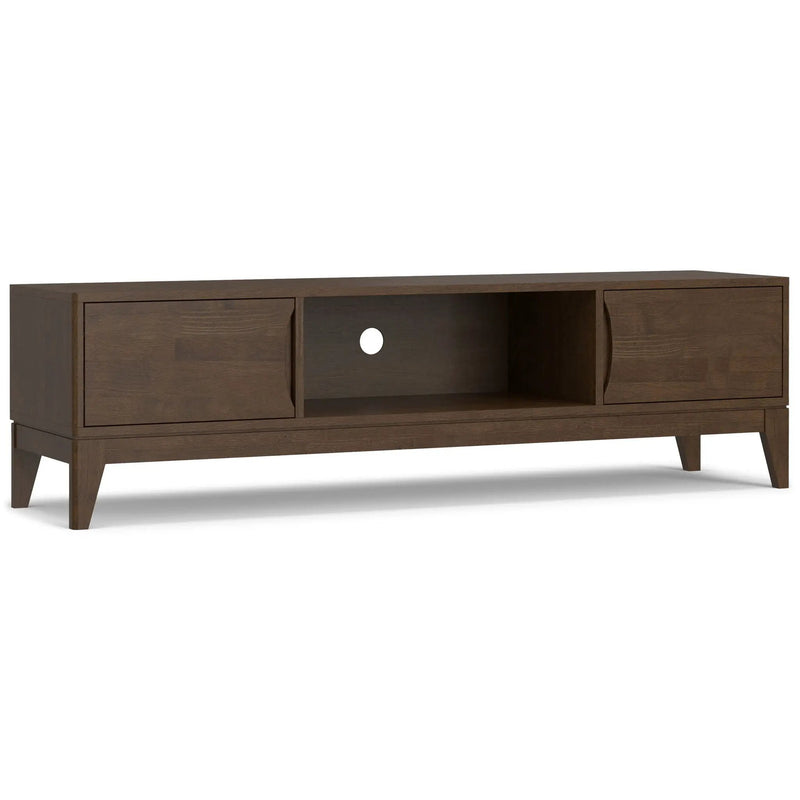 Harper - Low TV Media Stand - Walnut Brown by Unique Piece Furniture
