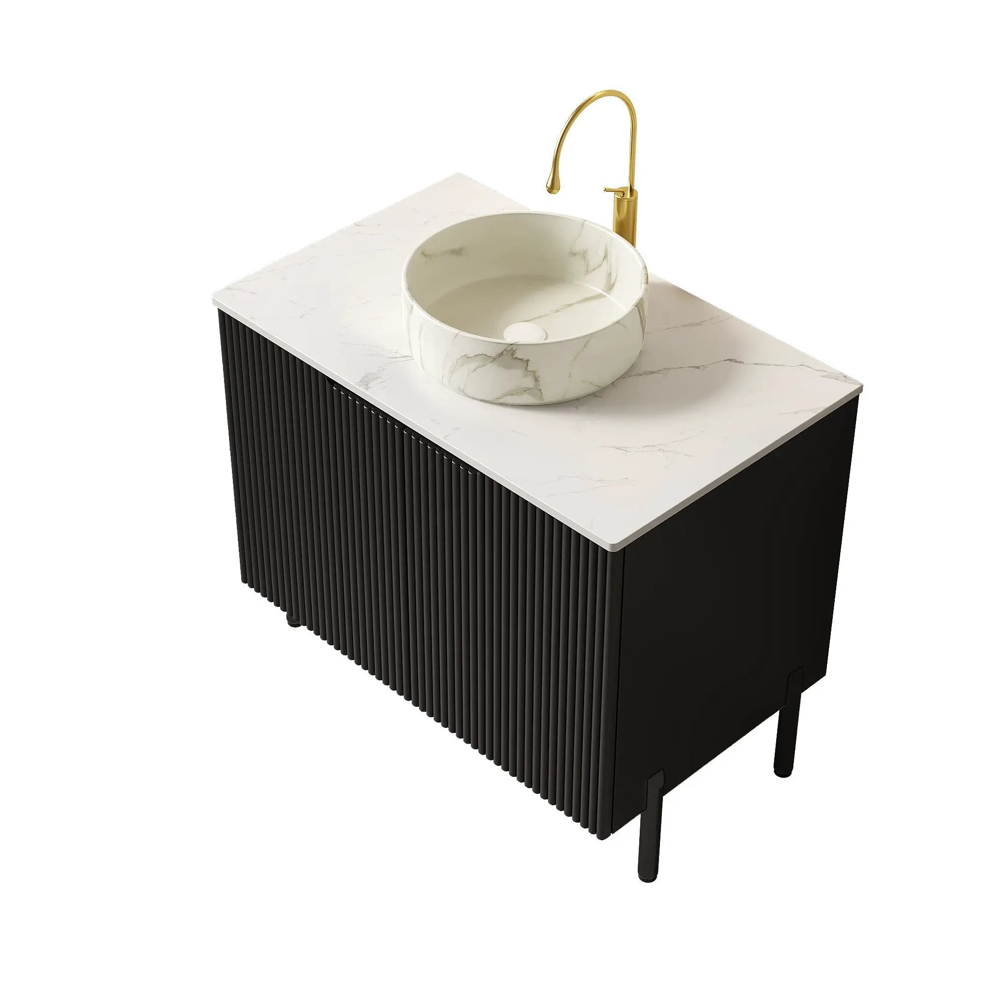 Turio 72" Freestanding Double Bathroom Vanity with Sinks by HouseOfZazla