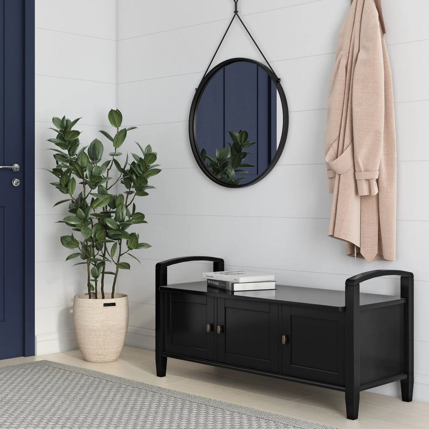 Warm Shaker - Handcrafted Entryway Storage Bench by HouseOfZazla